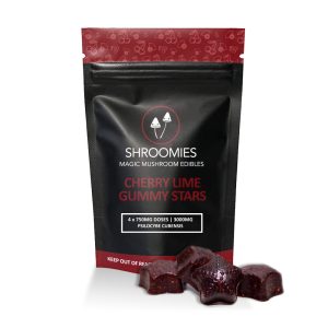 Shroomies – Kirsch-Limetten-Gummibärchen